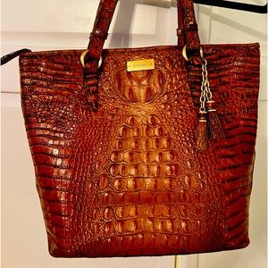 Brahmin Pecan Melbourne Tote.  Excellent condition.